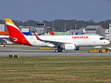 Iberia Airbus A320-251N (D-AVVJ) at  Hamburg - Finkenwerder, Germany