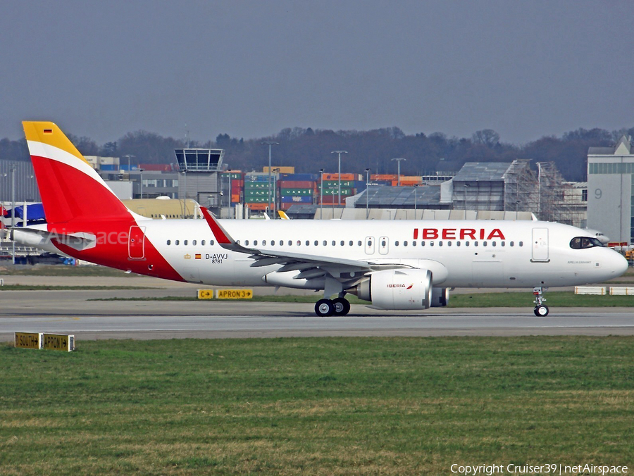 Iberia Airbus A320-251N (D-AVVJ) | Photo 353923