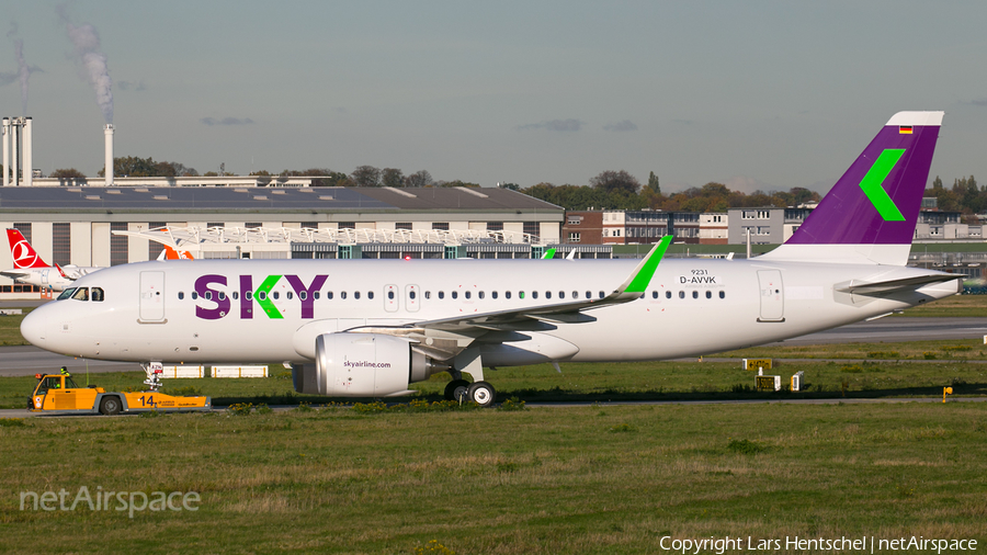 Sky Airline Airbus A320-251N (D-AVVK) | Photo 355829