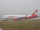 Air Berlin Airbus A320-214 (D-AVVL) at  Hamburg - Finkenwerder, Germany