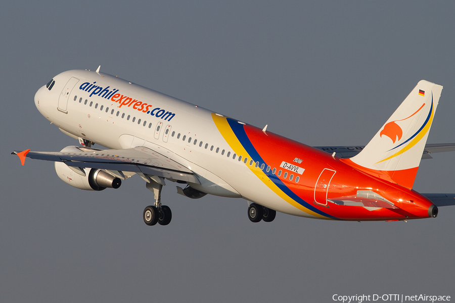 Airphil Express Airbus A320-214 (D-AVVL) | Photo 372527