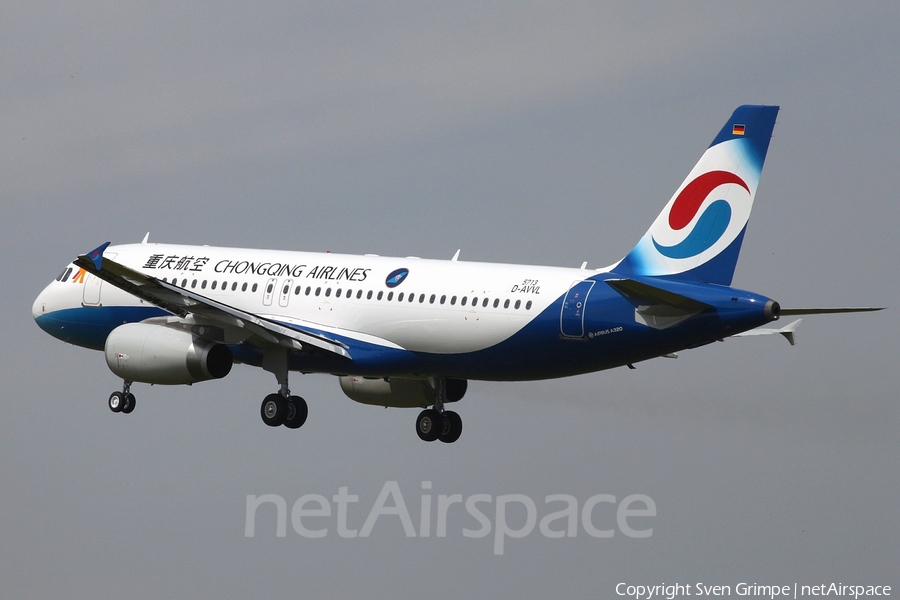 Chongqing Airlines Airbus A320-232 (D-AVVL) | Photo 30091
