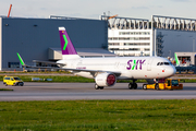 Sky Airline Airbus A320-251N (D-AVVL) at  Hamburg - Finkenwerder, Germany