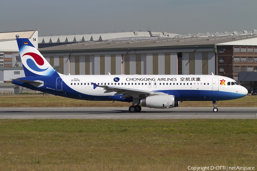 Chongqing Airlines Airbus A320-232 (D-AVVL) | Photo 413177