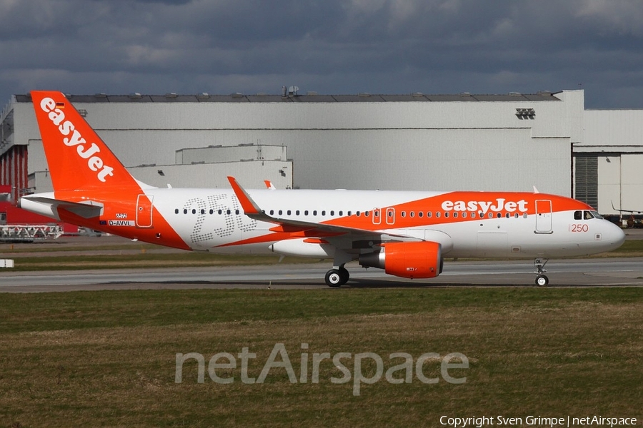 easyJet Airbus A320-214 (D-AVVL) | Photo 73468