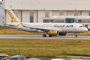 Gulf Air Airbus A320-251N (D-AVVM) at  Hamburg - Finkenwerder, Germany