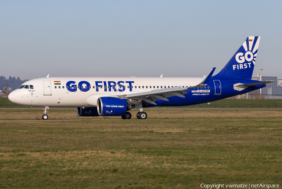 Go First Airbus A320-271N (D-AVVN) | Photo 545730