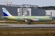IndiGo Airbus A320-232 (D-AVVN) at  Hamburg - Finkenwerder, Germany