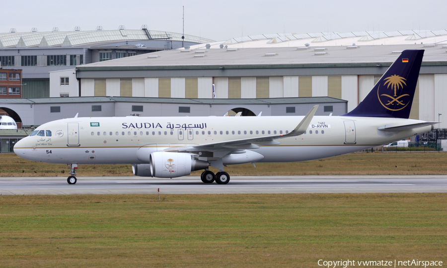 Saudi Arabian Airlines Airbus A320-214 (D-AVVN) | Photo 135262