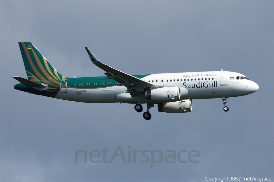 SaudiGulf Airlines Airbus A320-232 (D-AVVN) | Photo 77732