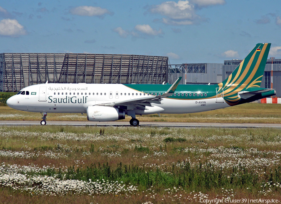 SaudiGulf Airlines Airbus A320-232 (D-AVVN) | Photo 118682