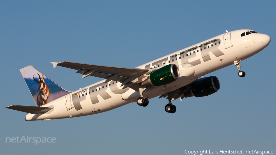 Frontier Airlines Airbus A320-214 (D-AVVO) | Photo 438759