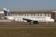 Frontier Airlines Airbus A320-214 (D-AVVO) at  Hamburg - Finkenwerder, Germany