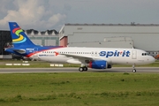 Spirit Airlines Airbus A320-232 (D-AVVO) at  Hamburg - Finkenwerder, Germany