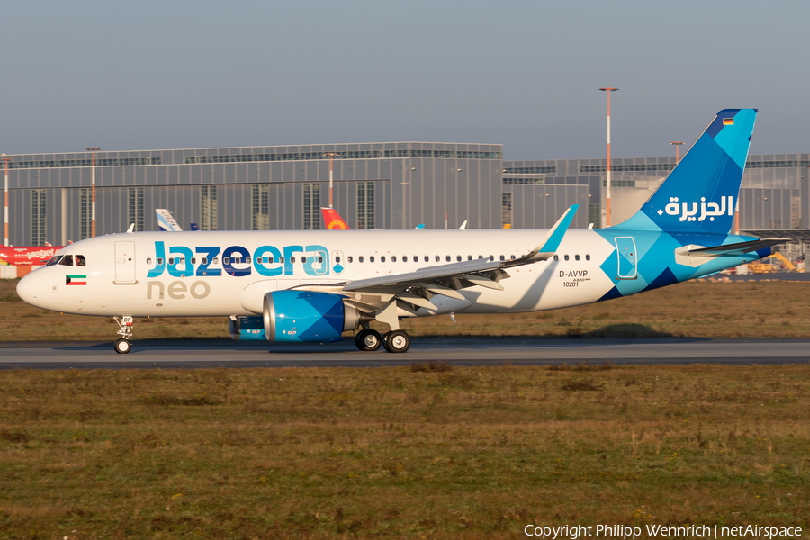 Jazeera Airways Airbus A320-251N (D-AVVP) | Photo 416505