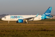 Jazeera Airways Airbus A320-251N (D-AVVP) at  Hamburg - Finkenwerder, Germany