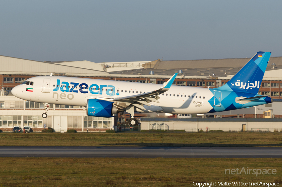 Jazeera Airways Airbus A320-251N (D-AVVP) | Photo 416745