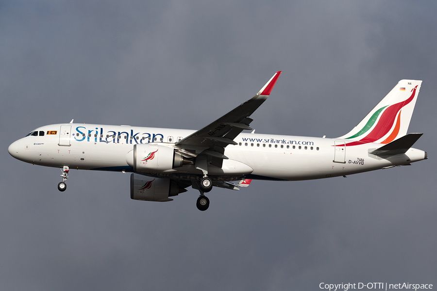 SriLankan Airlines Airbus A320-251N (D-AVVQ) | Photo 146843