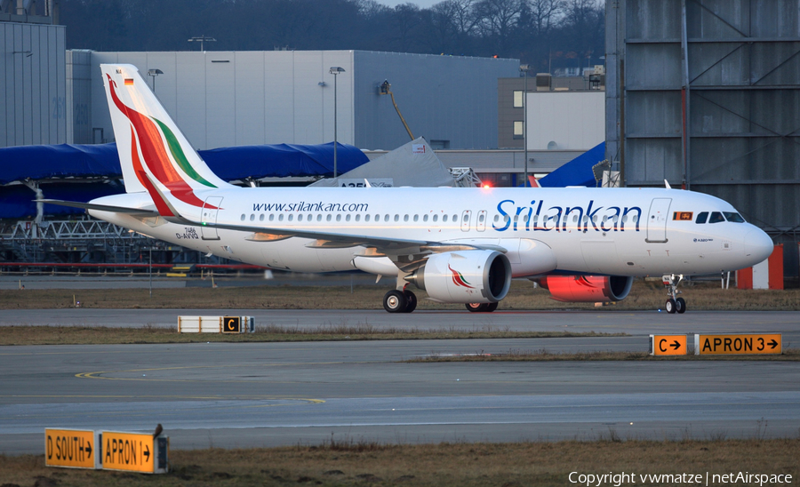 SriLankan Airlines Airbus A320-251N (D-AVVQ) | Photo 144413