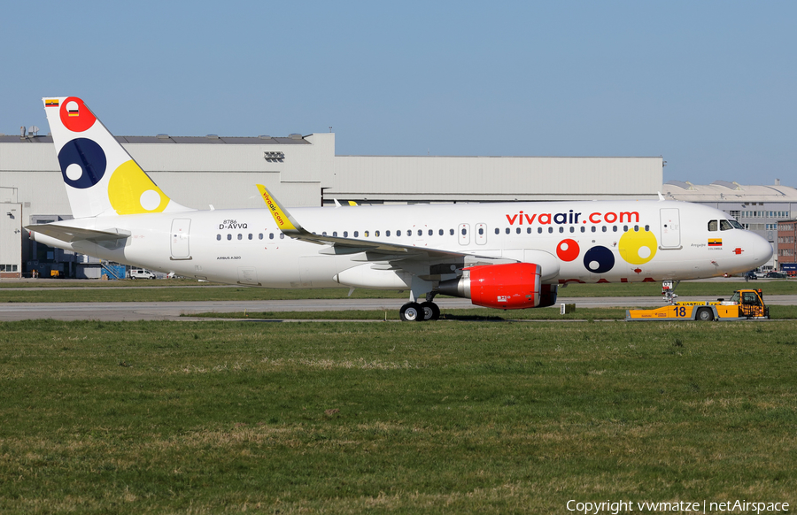Viva Air Colombia Airbus A320-214 (D-AVVQ) | Photo 309047