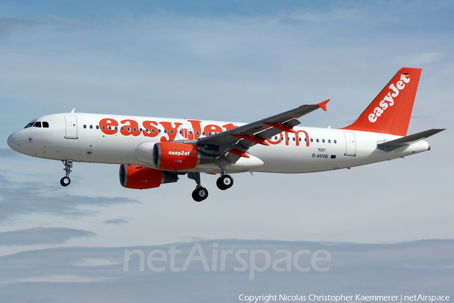 easyJet Airbus A320-214 (D-AVVQ) | Photo 6705