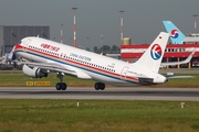 China Eastern Airlines Airbus A320-214 (D-AVVR) at  Hamburg - Finkenwerder, Germany