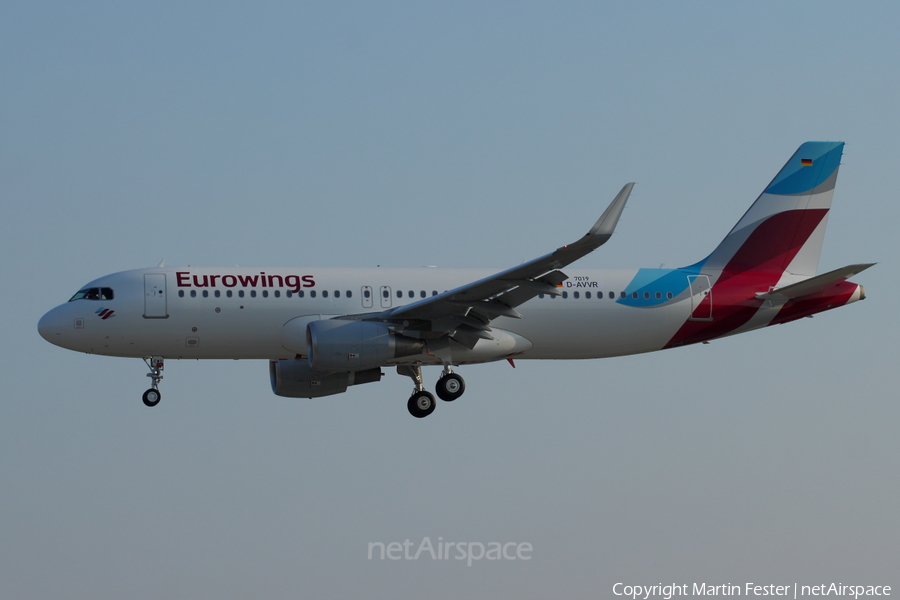 Eurowings Airbus A320-214 (D-AVVR) | Photo 101421