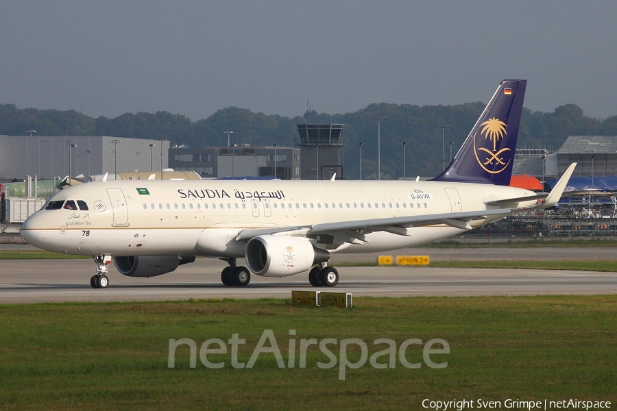 Saudi Arabian Airlines Airbus A320-214 (D-AVVR) | Photo 281460