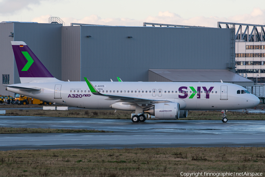 Sky Airline Airbus A320-251N (D-AVVS) | Photo 425846