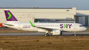 Sky Airline Airbus A320-251N (D-AVVS) at  Hamburg - Finkenwerder, Germany