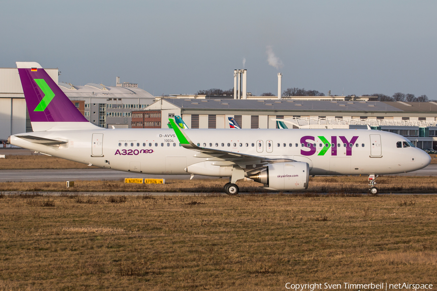 Sky Airline Airbus A320-251N (D-AVVS) | Photo 431327