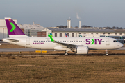 Sky Airline Airbus A320-251N (D-AVVS) at  Hamburg - Finkenwerder, Germany