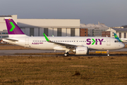 Sky Airline Airbus A320-251N (D-AVVS) at  Hamburg - Finkenwerder, Germany