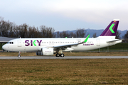 Sky Airline Airbus A320-251N (D-AVVS) at  Hamburg - Finkenwerder, Germany