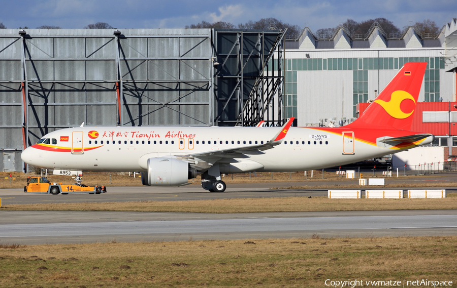 Tianjin Airlines Airbus A320-271N (D-AVVS) | Photo 147485