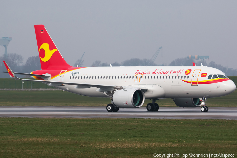 Tianjin Airlines Airbus A320-271N (D-AVVS) | Photo 152856