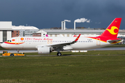 Tianjin Airlines Airbus A320-271N (D-AVVS) at  Hamburg - Finkenwerder, Germany