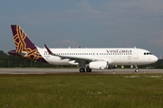 Vistara Airbus A320-232 (D-AVVS) at  Hamburg - Finkenwerder, Germany