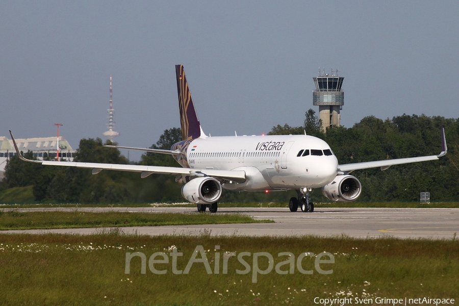 Vistara Airbus A320-232 (D-AVVS) | Photo 110646