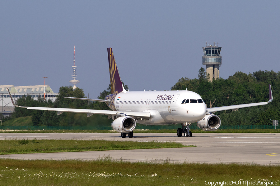 Vistara Airbus A320-232 (D-AVVS) | Photo 568943