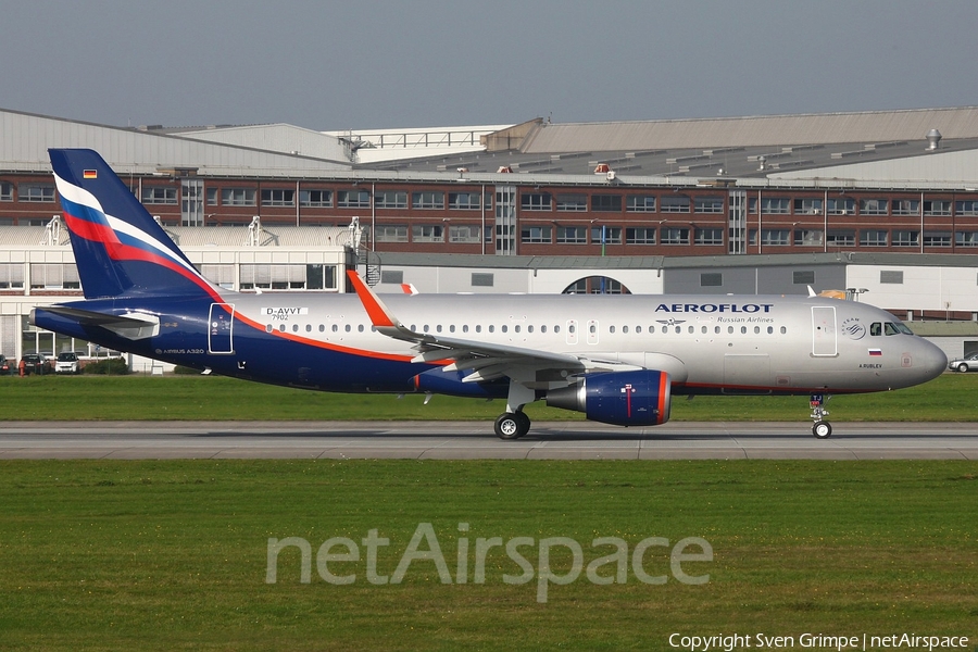 Aeroflot - Russian Airlines Airbus A320-214 (D-AVVT) | Photo 193479