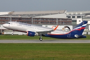 Aeroflot - Russian Airlines Airbus A320-214 (D-AVVT) at  Hamburg - Finkenwerder, Germany
