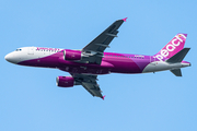 Peach Airbus A320-214 (D-AVVT) at  Hamburg - Finkenwerder, Germany