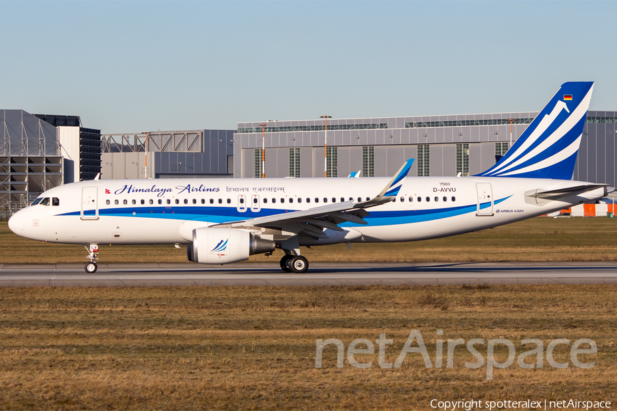 Himalaya Airlines Airbus A320-214 (D-AVVU) | Photo 138107
