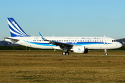 Himalaya Airlines Airbus A320-214 (D-AVVU) at  Hamburg - Finkenwerder, Germany
