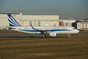Himalaya Airlines Airbus A320-214 (D-AVVU) at  Hamburg - Finkenwerder, Germany