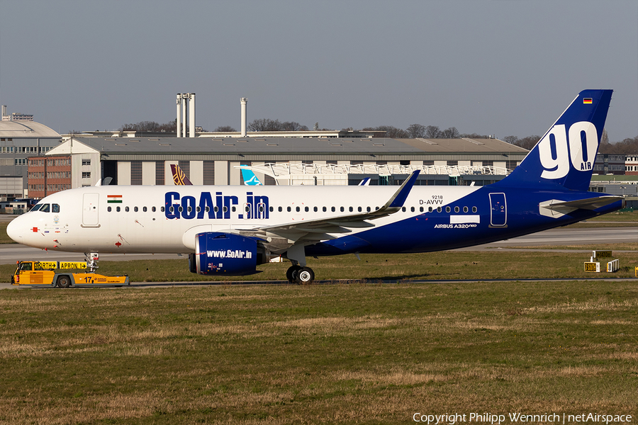 GoAir Airbus A320-271N (D-AVVV) | Photo 380923