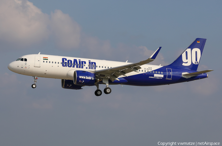 GoAir Airbus A320-271N (D-AVVV) | Photo 389240