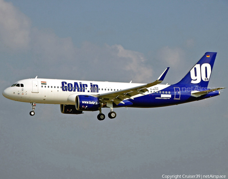 GoAir Airbus A320-271N (D-AVVV) | Photo 400129