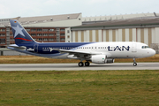 LAN Airlines Airbus A320-214 (D-AVVV) at  Hamburg - Finkenwerder, Germany